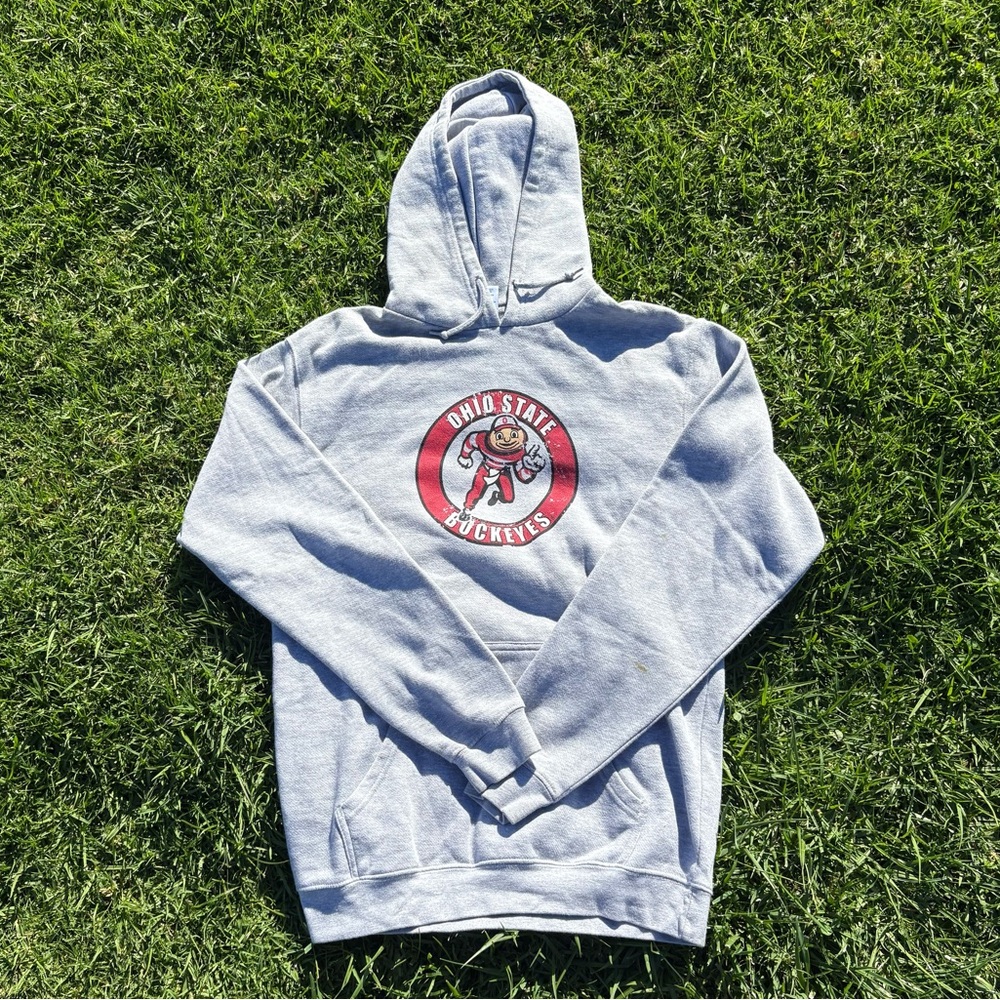 NCAA Ohio State Buckeyes Gray Hoodie